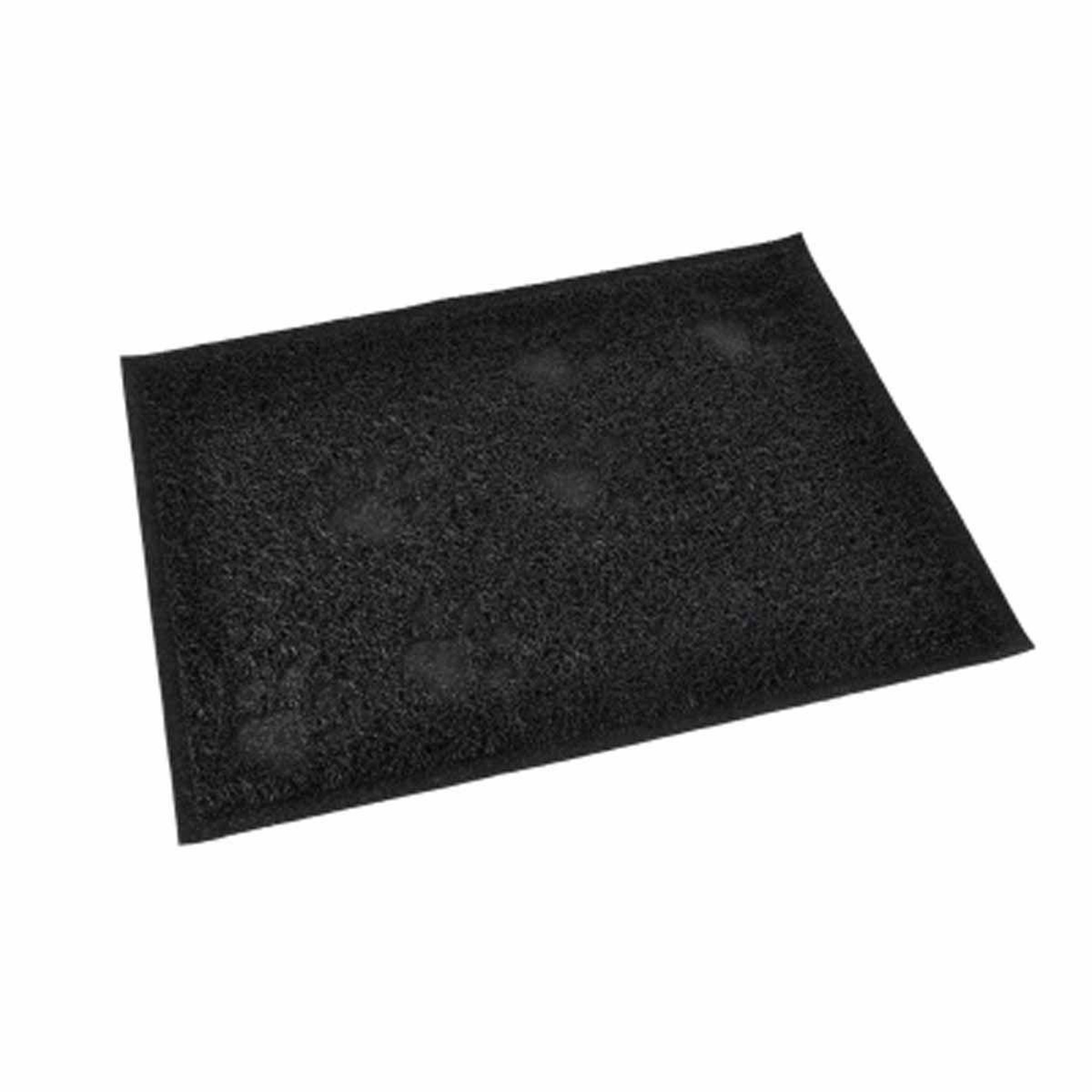 LOVE STORY Tapis repas pour chien & chat déco  pattes  40cm noir