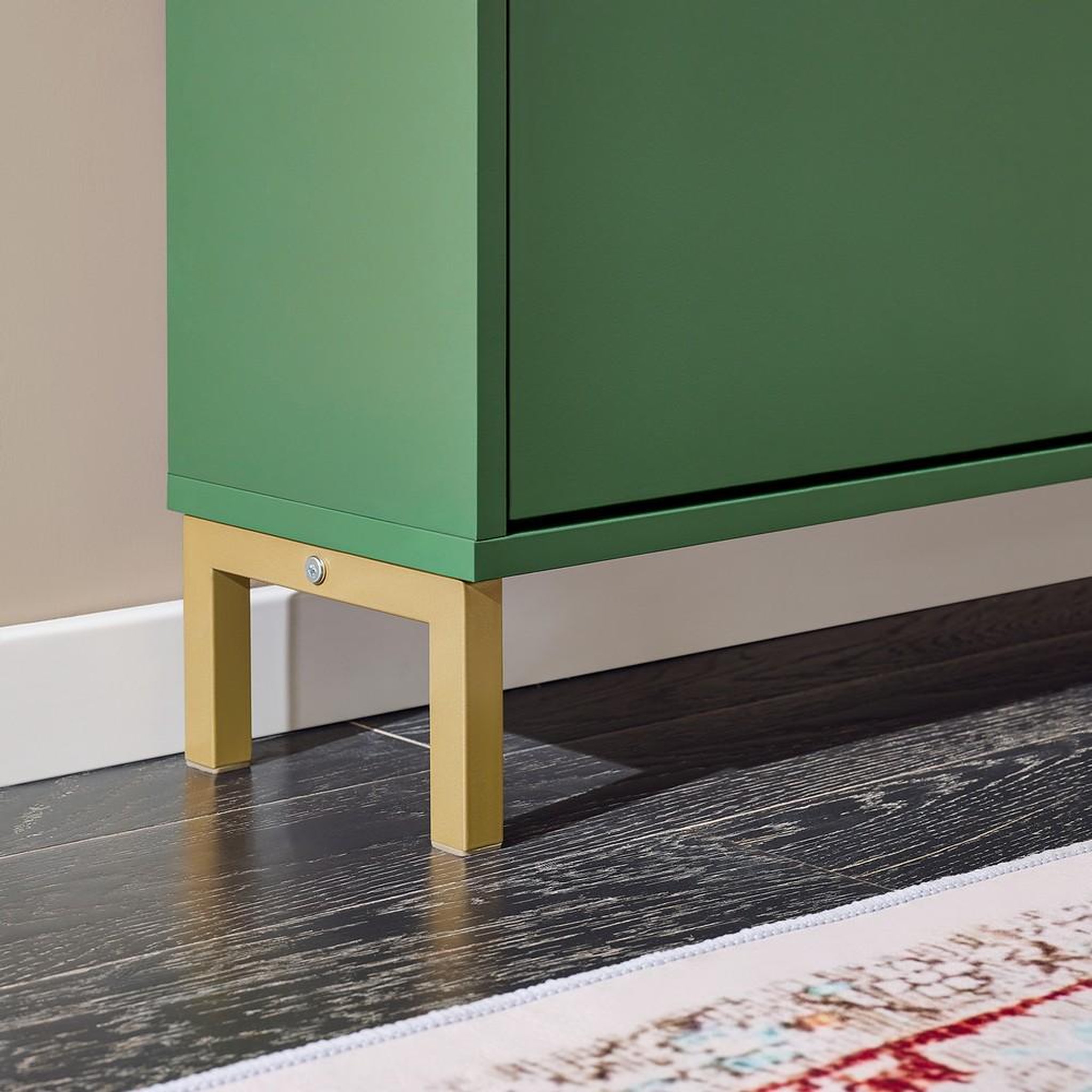 Voir la diapositive 5 : SOBUY SoBuy - Meuble À Chaussures 4 portes - Minimaliste - FSR100