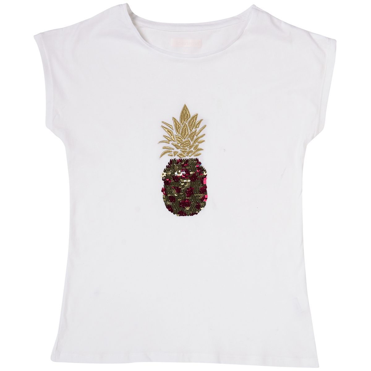 IN EXTENSO T-shirt à sequins réversibles fille