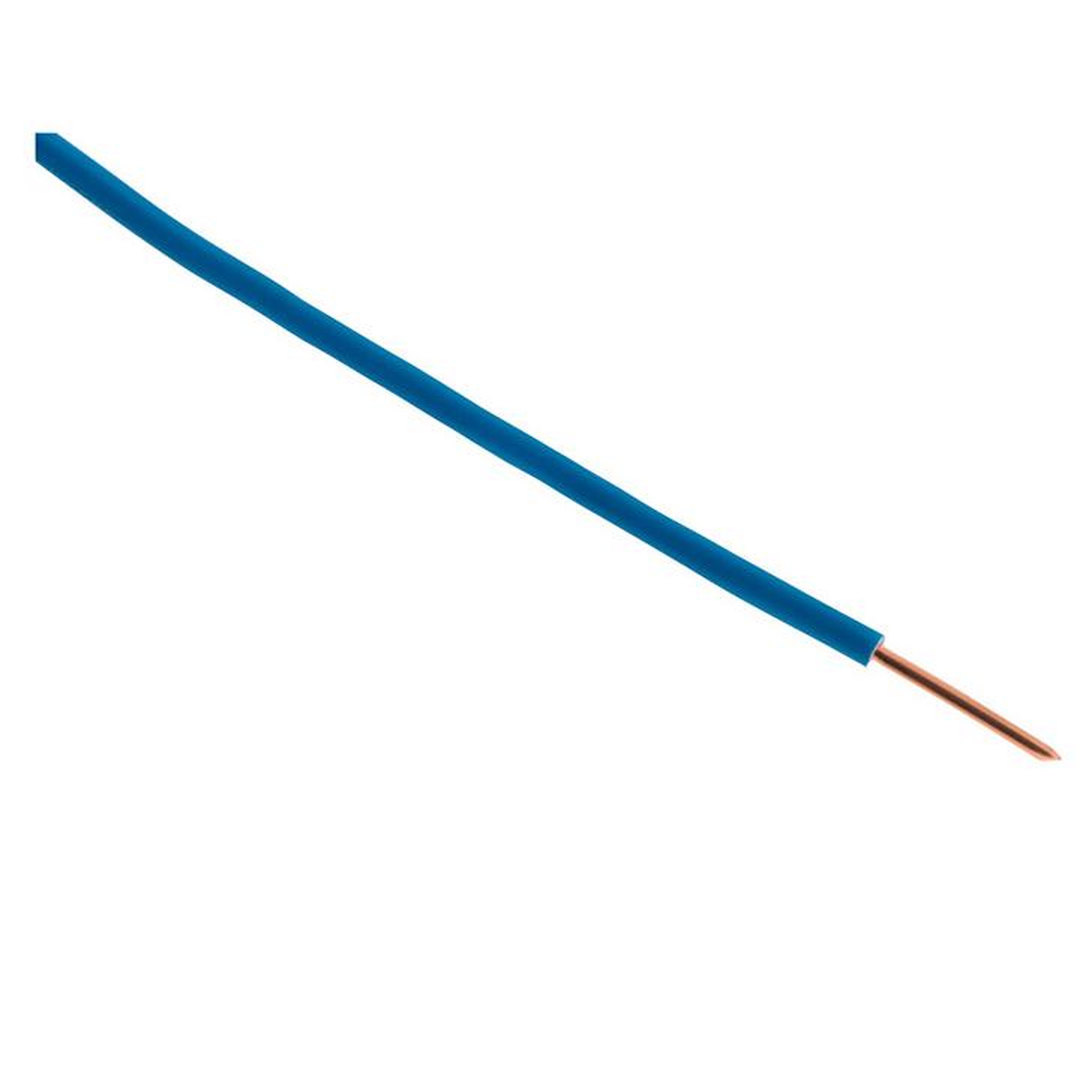 Voir la diapositive 2 : ZENITECH Câble électrique HO7V-U 2,5mm2 bleu 10m