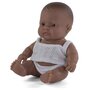 Miniland Poupée bébé petit garçon, 21 cm, Latino-américain Miniland