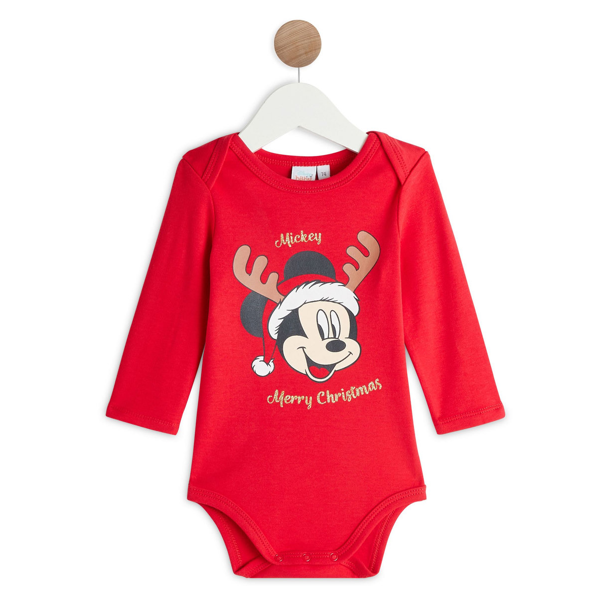 INEXTENSO Body manches longues de noël bébé garçon