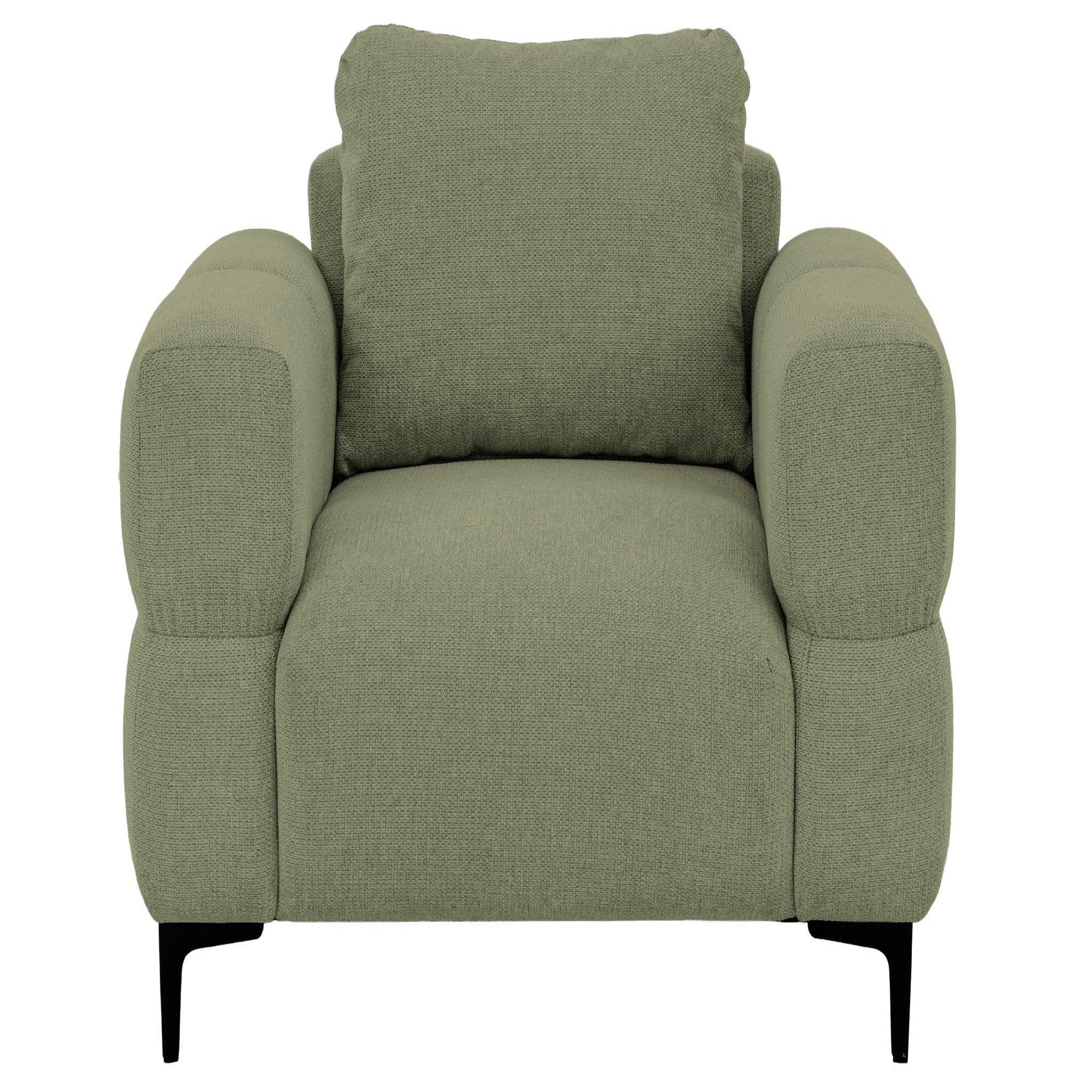 Voir la diapositive 1 : CASANOVA PARIS Elton - fauteuil en tissu lisse