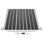 Voir la diapositive 5 : VIDAXL Ensemble de panneau de cloture WPC 699x186 cm Noir