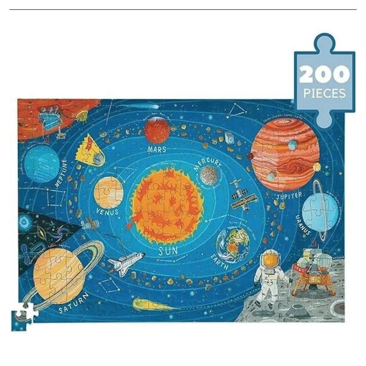 CROCODILE CREEK Puzzle poster - 200 pieces - Espace