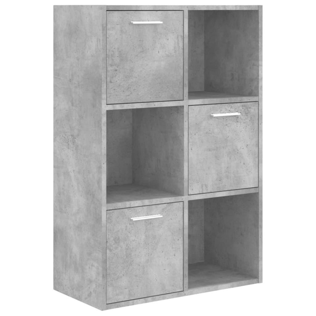 VIDAXL Armoire de rangement Gris beton 60x29,5x90 cm Bois d'ingenierie
