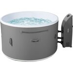 Habitat et Jardin Spa semi rigide   Venise  - 5 places - Blanc/Gris