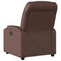 Voir la diapositive 4 : VIDAXL Fauteuil de massage inclinable electrique marron similicuir