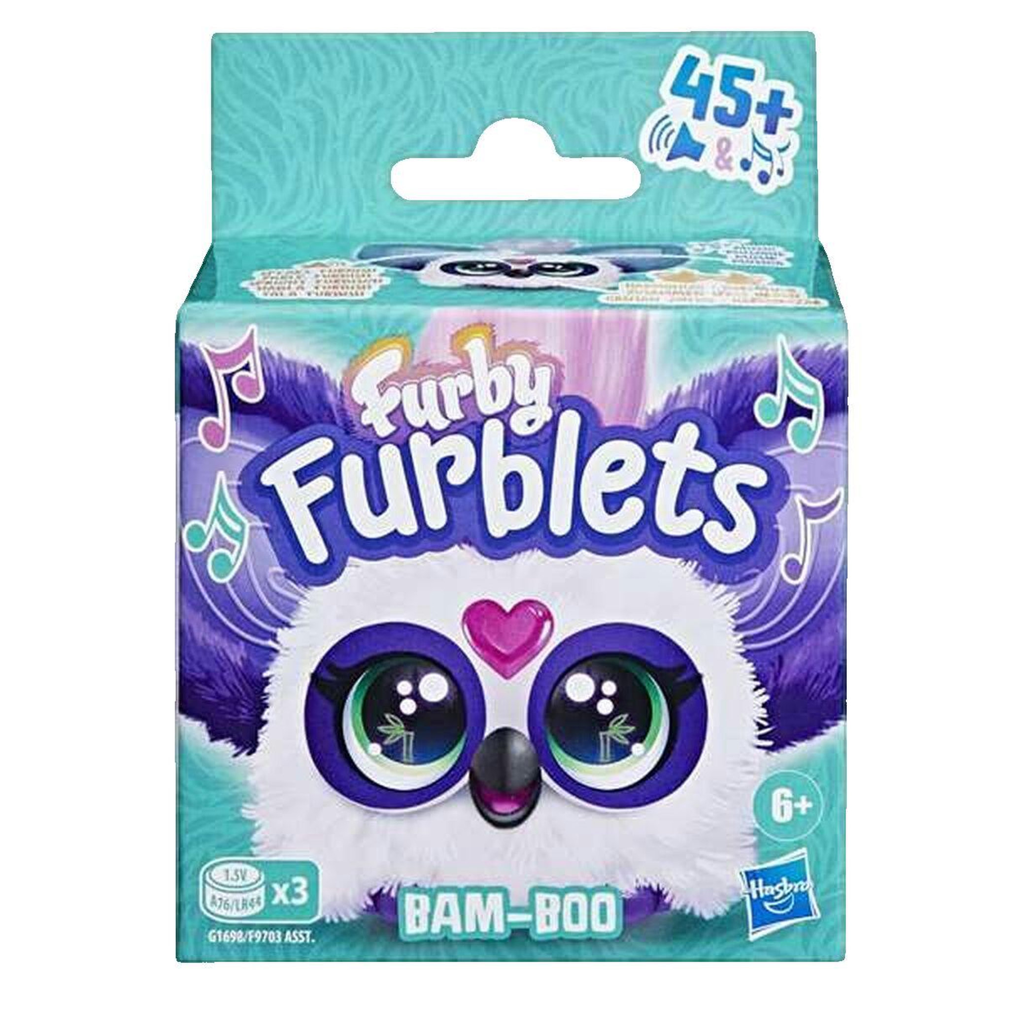 Voir la diapositive 3 : HASBRO Peluche musicale Hasbro Furby Furblets