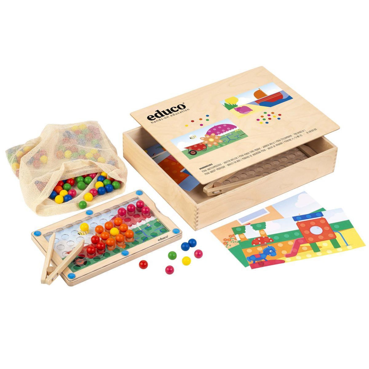 EDUCO Formes et couleurs - Maxi insert mosaïque  - jeu Montessori