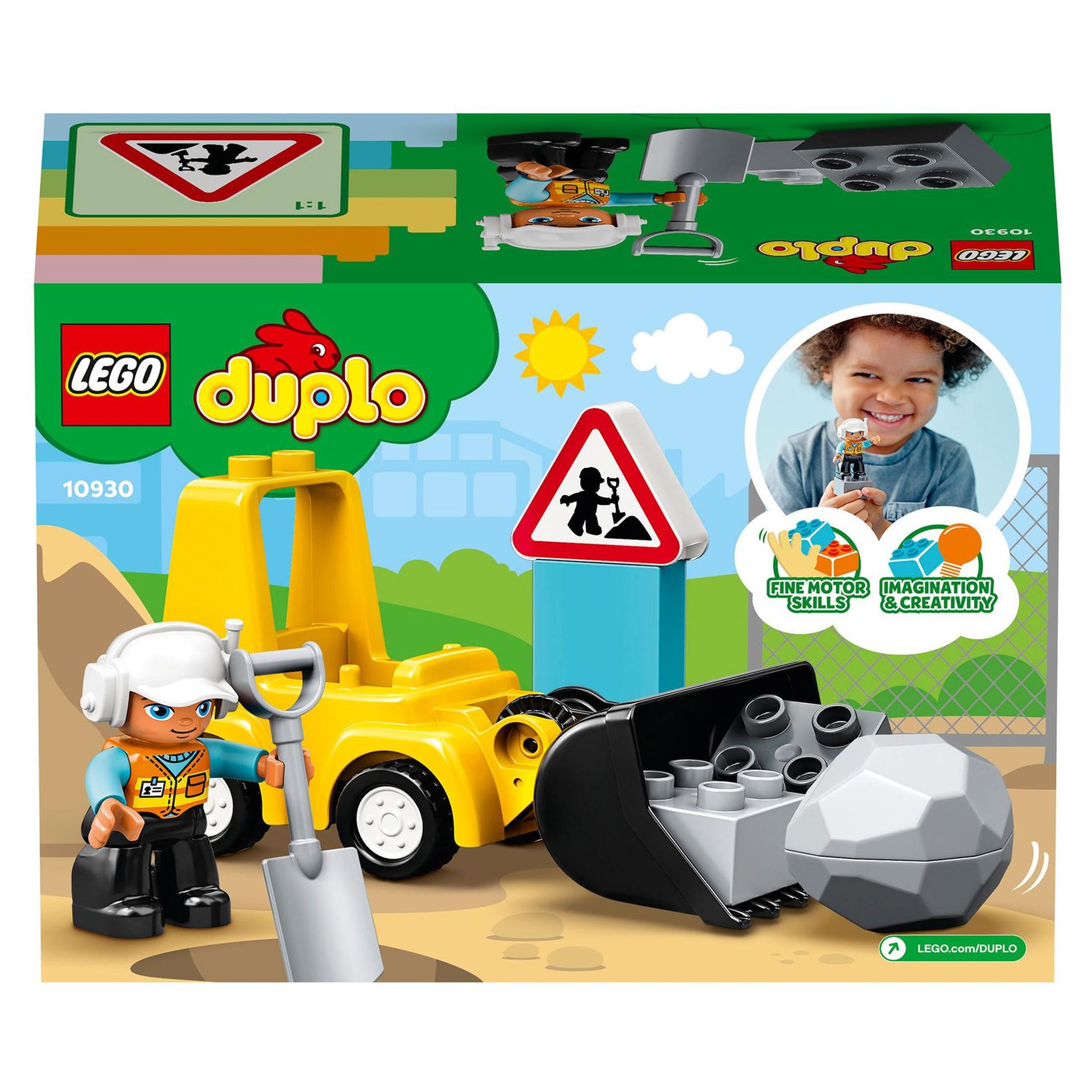 Voir la diapositive 8 : LEGO DUPLO Construction 10930 - Le bulldozer