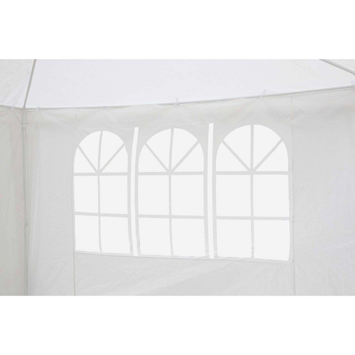 Habitat et Jardin Toile blanche de remplacement pour tente de réception - Cloison de gazebo - 1.9 x 2.9 m