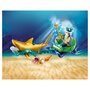 PLAYMOBIL 70097 - Magic - Roi des mers avec calèche royale