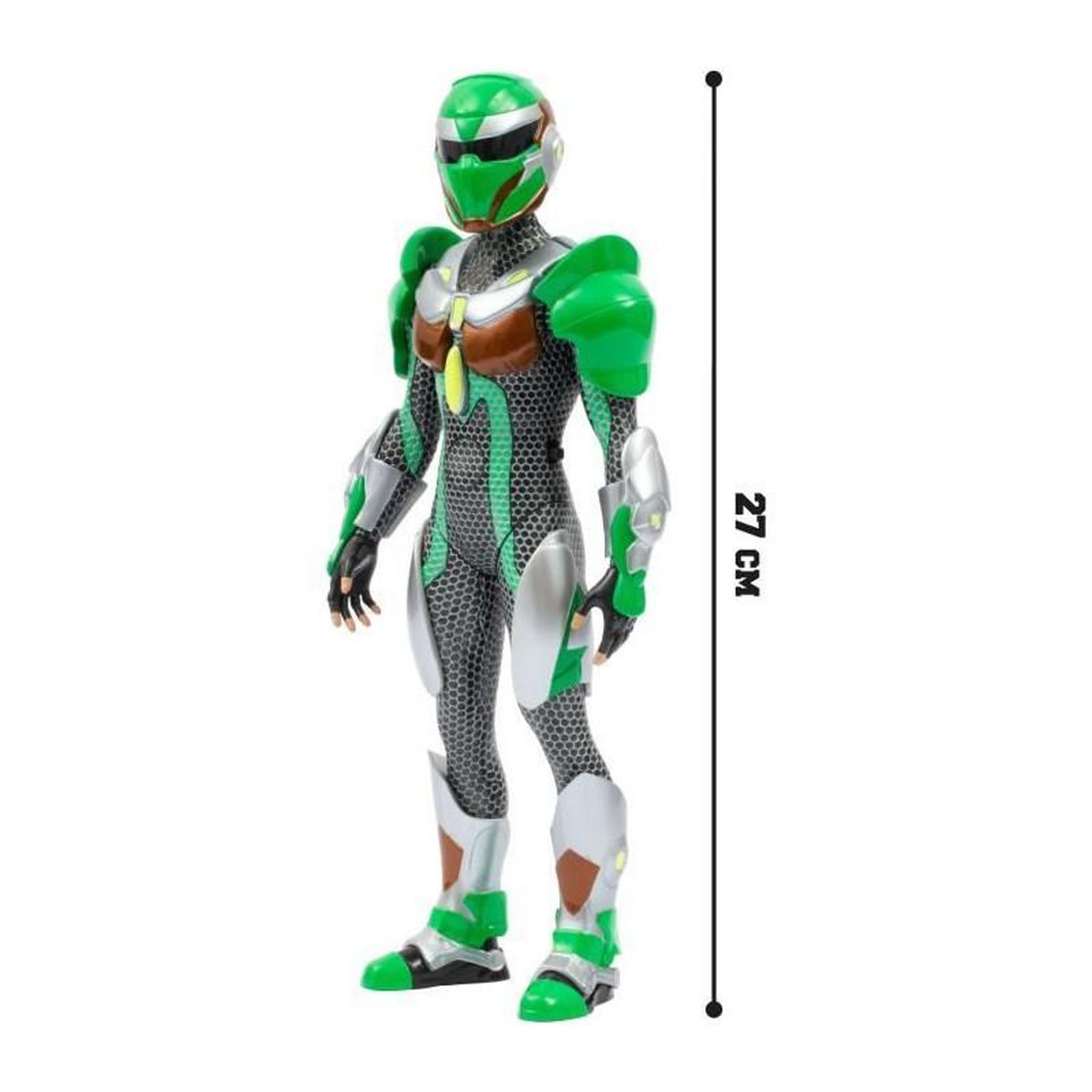 Voir la diapositive 5 : GENERIQUE Figurine articulée - GORMITI - Scion avec projecteur Terre - Glen - 27 cm - a partir de 4 ans - GRV054