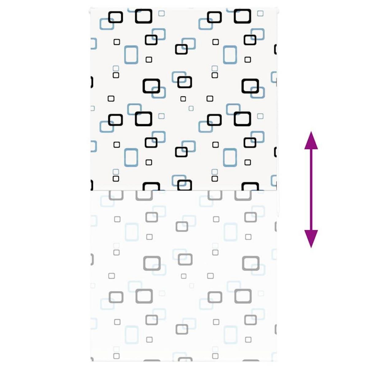 VIDAXL Store enrouleur de douche 120x240 cm largeur du tissu 116 cm