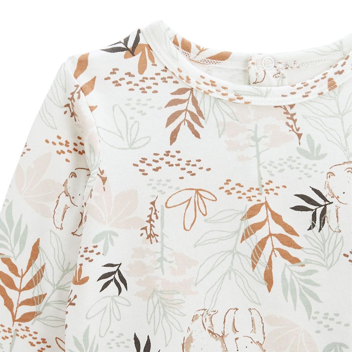 Petit Béguin Lot de 2 t-shirts bébé manches longues Malo