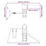 Voir la diapositive 6 : VIDAXL Aire de jeux d'exterieur bois massif de douglas