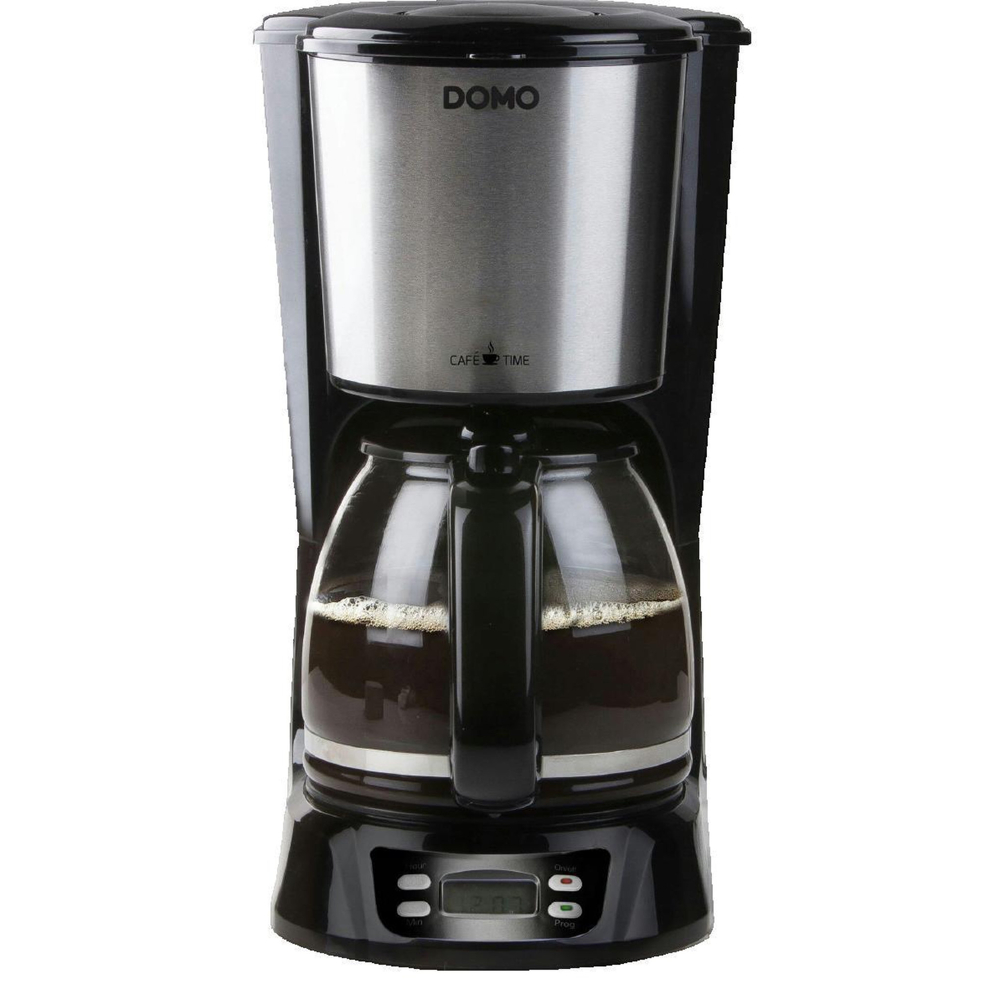 Voir la diapositive 2 : Domo Cafetière Domo DO1065K 1,5 litre noire