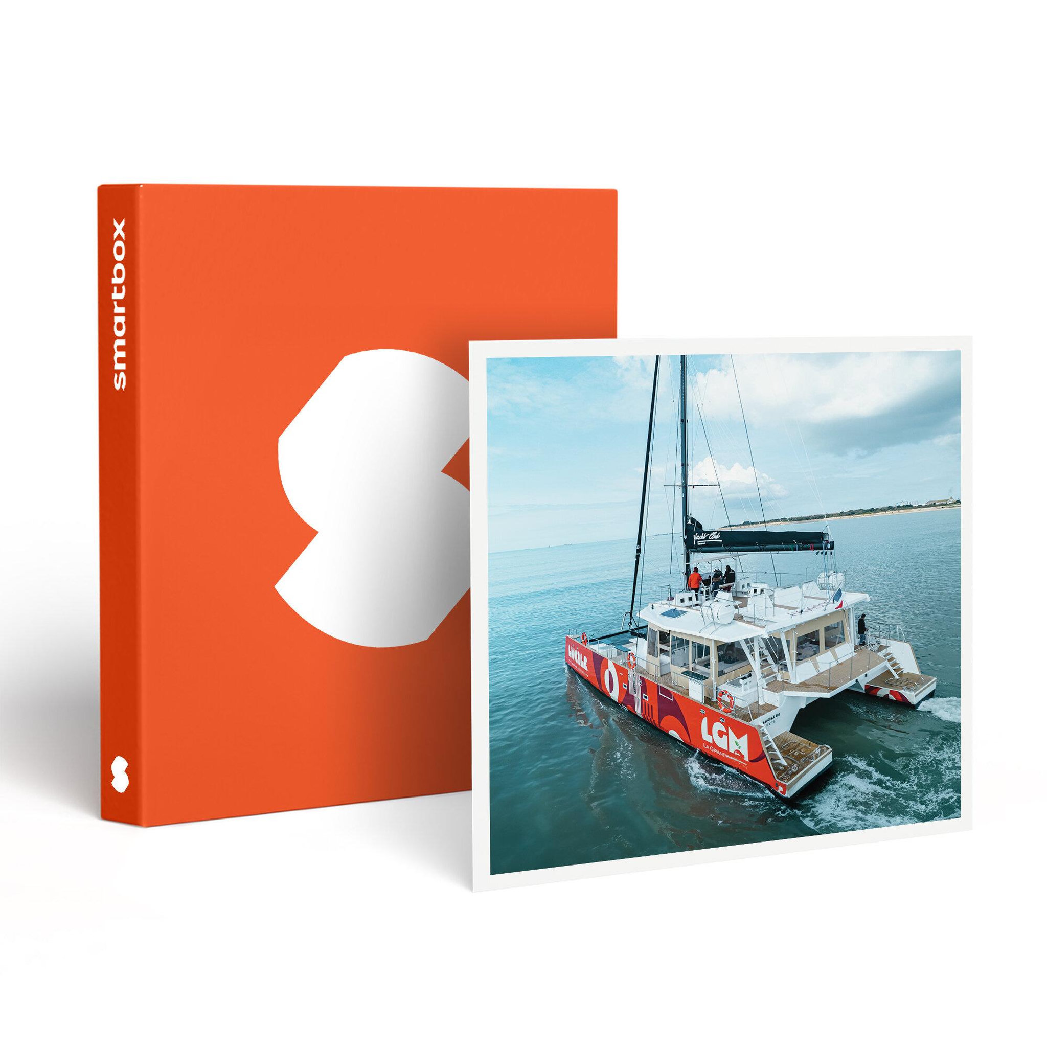 Smartbox Sortie en catamaran d'1h30 depuis la grande-motte - coffret cadeau sport & aventure