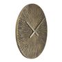 Voir la diapositive 2 : Paris Prix Horloge Murale en Métal  Opis  50cm Bronze