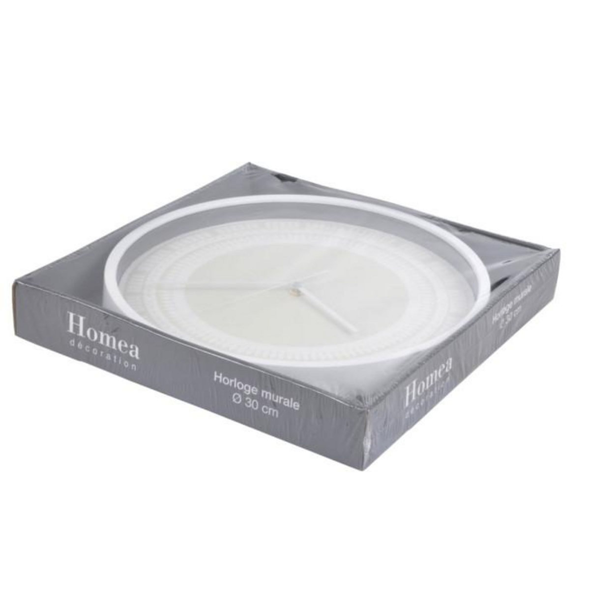 Paris Prix Horloge Murale à Motifs  Ethnic Folk  30cm Écru