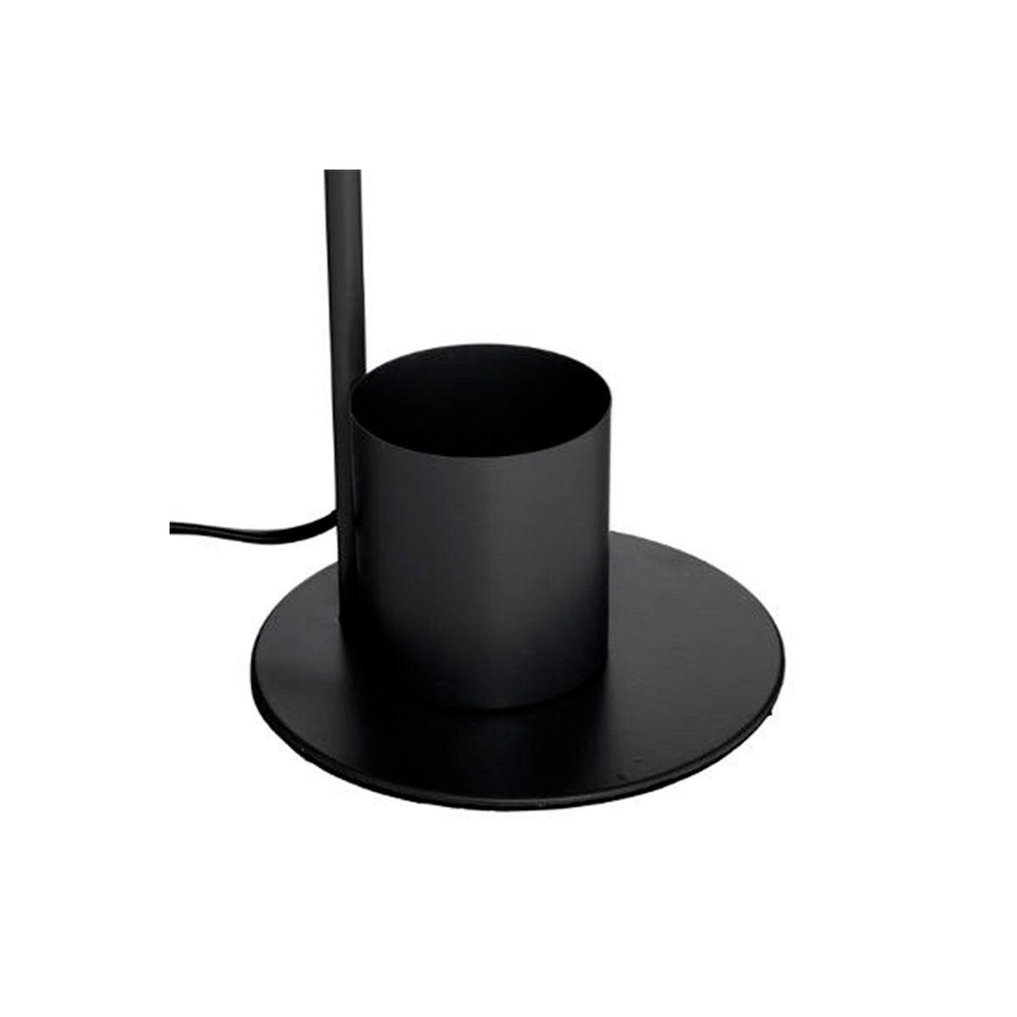 Voir la diapositive 4 : ATMOSPHERA Lampe à poser design  elio  34cm noir