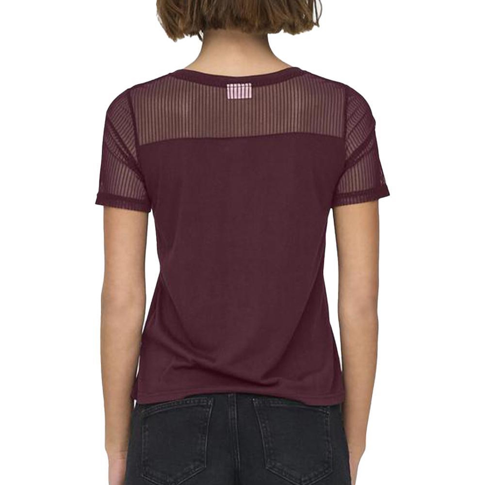 Voir la diapositive 2 : JACQUELINE DE YONG T-Shirt Marron Femme JDY Stinne