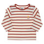 Voir la diapositive 1 : ELLE EST OU LA MER T-shirt Rose à rayures Enfant EOM Loris
