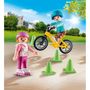 Voir la diapositive 3 : PLAYMOBIL  70061 Enfants avec Vélo et Rollers