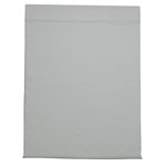 DODO Drap plat Harmonie Satin de coton coloris Gris. Coloris disponibles : Gris
