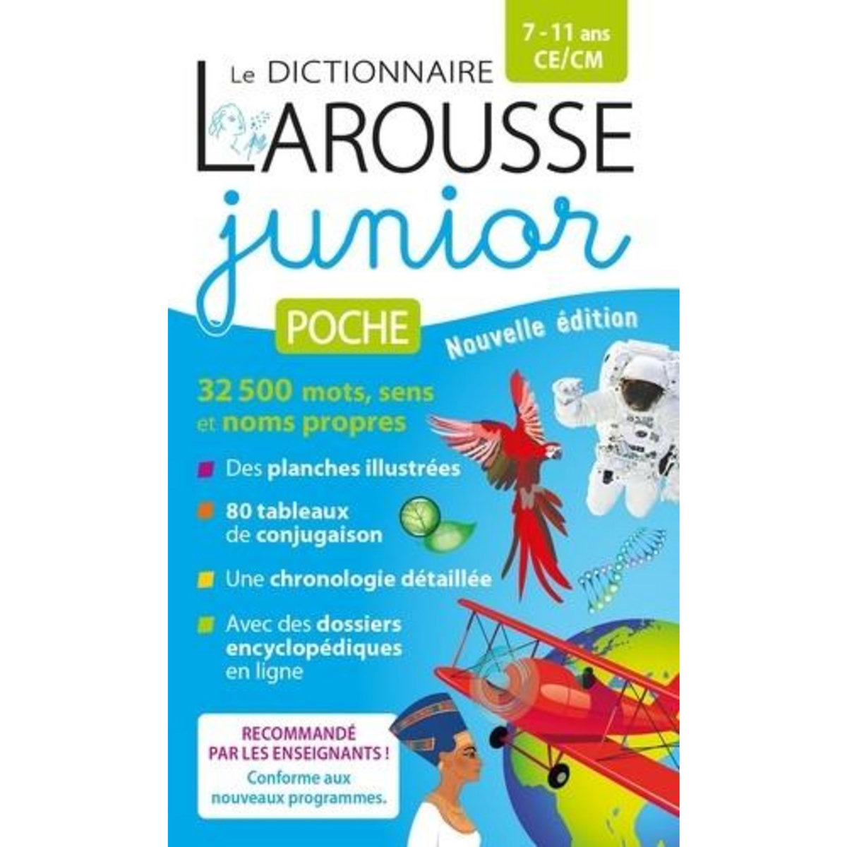 LE DICTIONNAIRE LAROUSSE JUNIOR POCHE CE/CM, Larousse