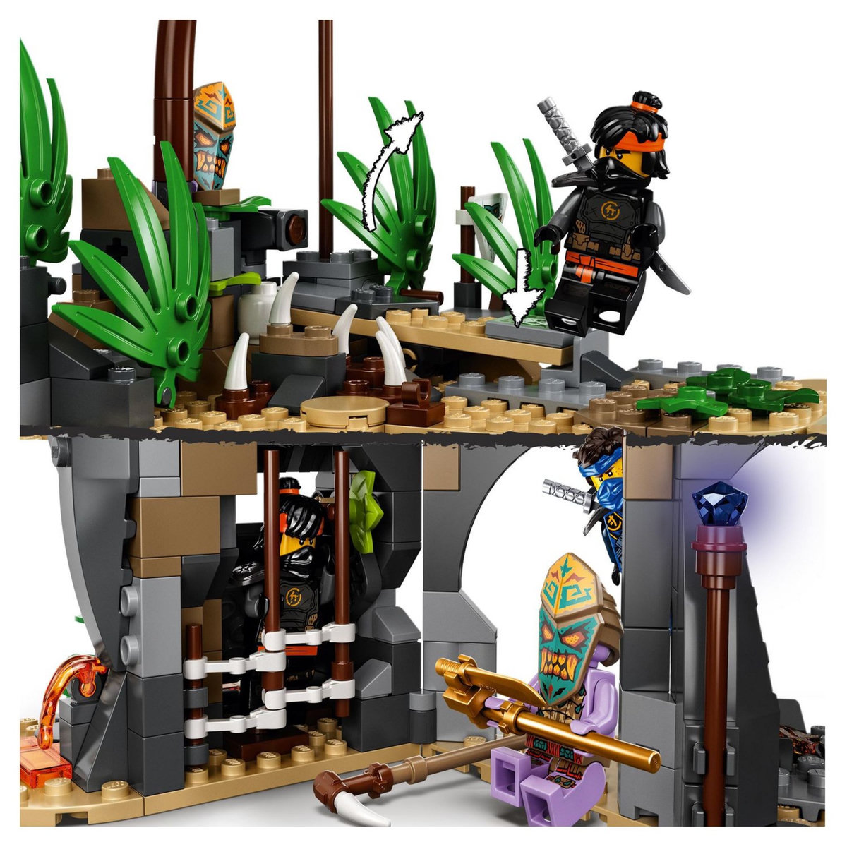 LEGO Ninjago 71747 - Le village des Gardiens