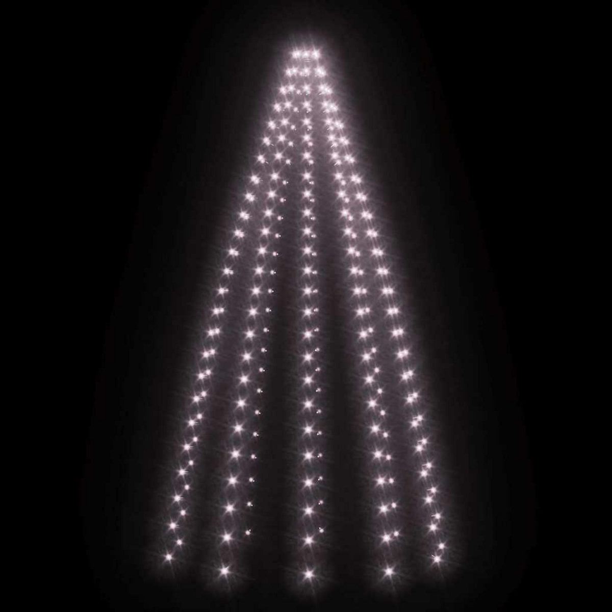 VIDAXL Guirlande lumineuse filet d'arbre de Noël 250 LED 250 cm