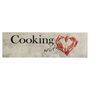 Voir la diapositive 2 : VIDAXL Tapis de cuisine lavable imprime de piment Cooking 45x150 cm
