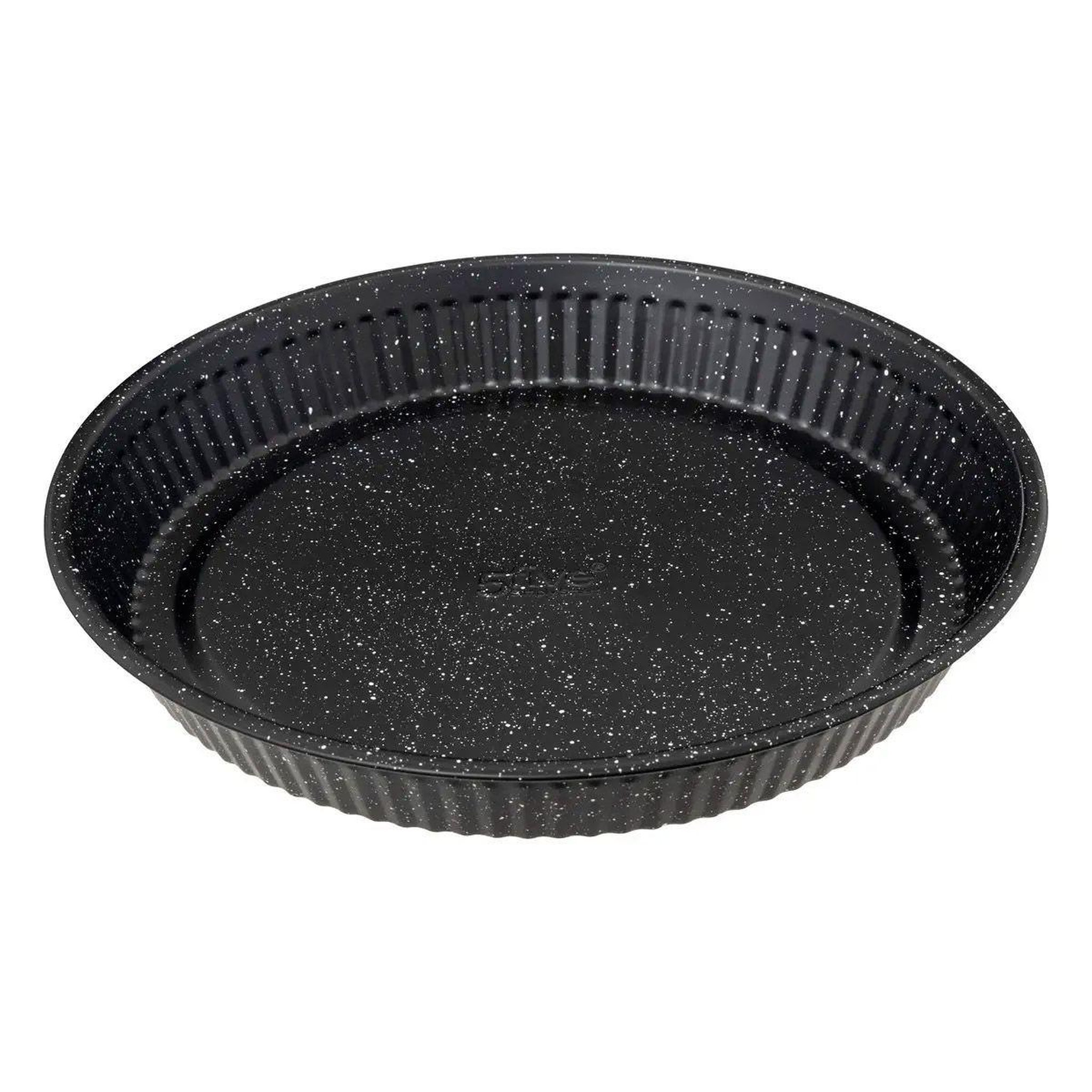 FIVE Plat à tarte  caractère  29cm noir