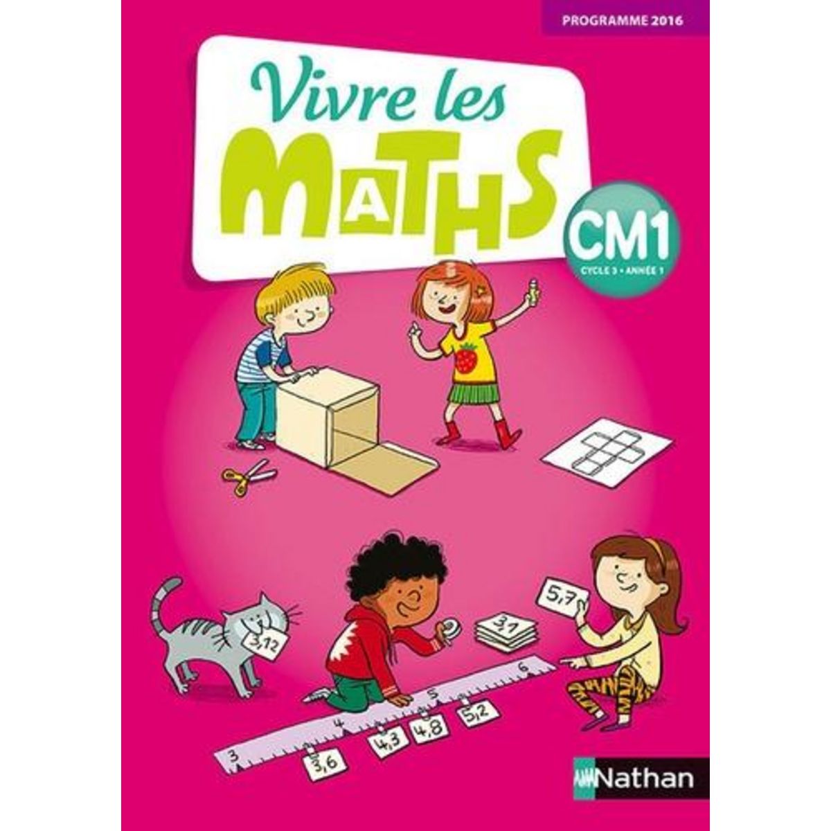 VIVRE LES MATHS CM1. EDITION 2017, Jardy Jacqueline