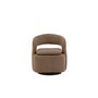Voir la diapositive 2 : Paris Prix Fauteuil Design Bouclette  Laurel  75cm Marron