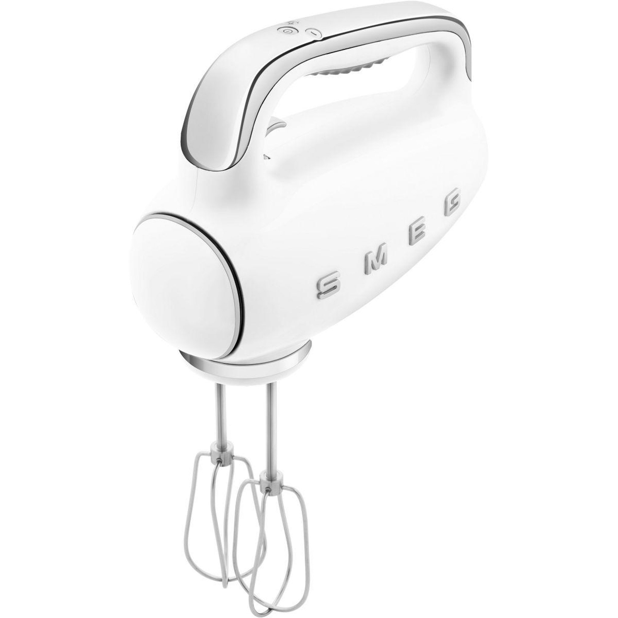 Voir la diapositive 2 : SMEG Batteur blanc hmf01wheu