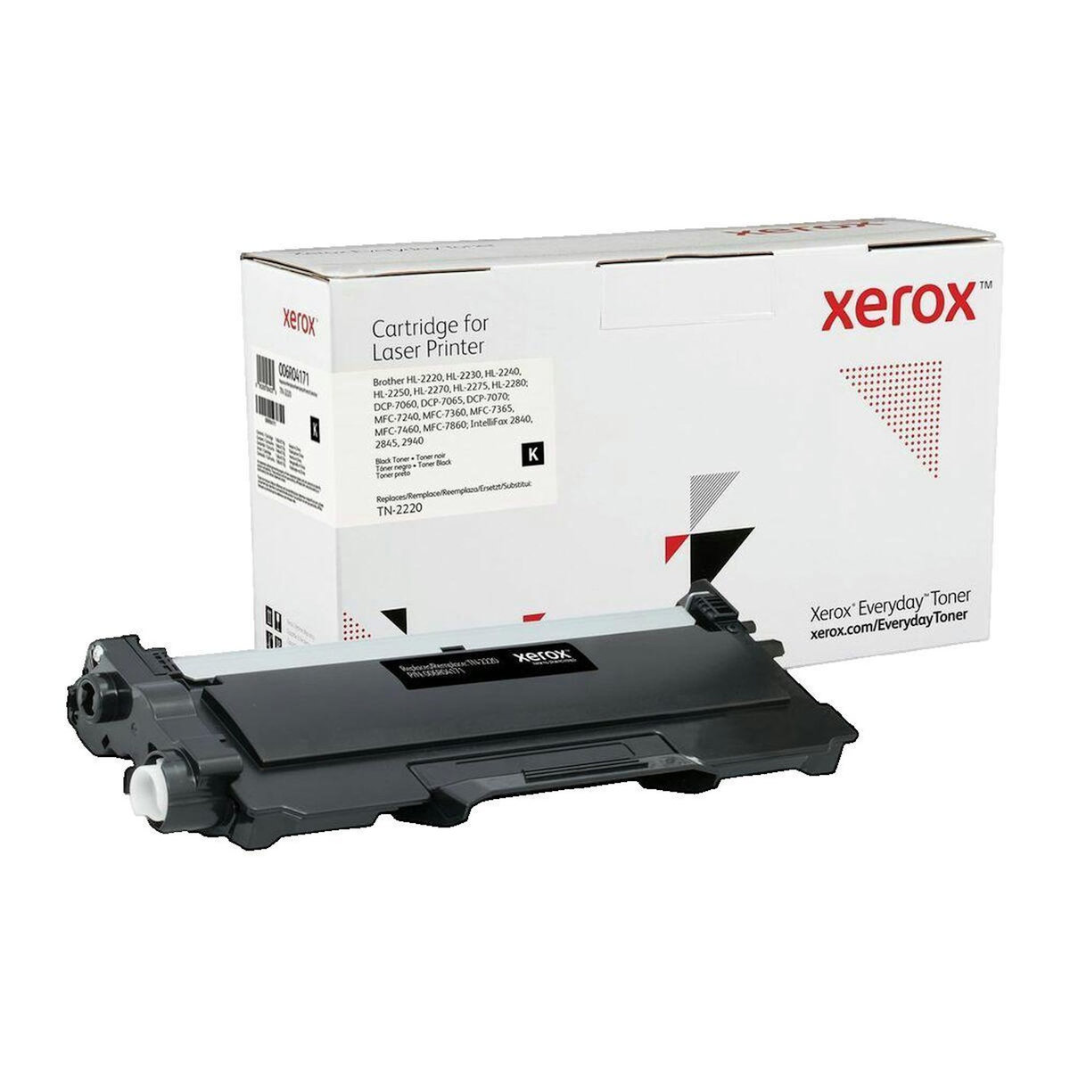 Xerox Toner compatible Xerox Everyday TN-2220 Noir pour Brother HL-2220 et autres