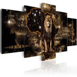 Paris Prix Tableau Imprimé  Golden Lion. Coloris disponibles : Multicolore