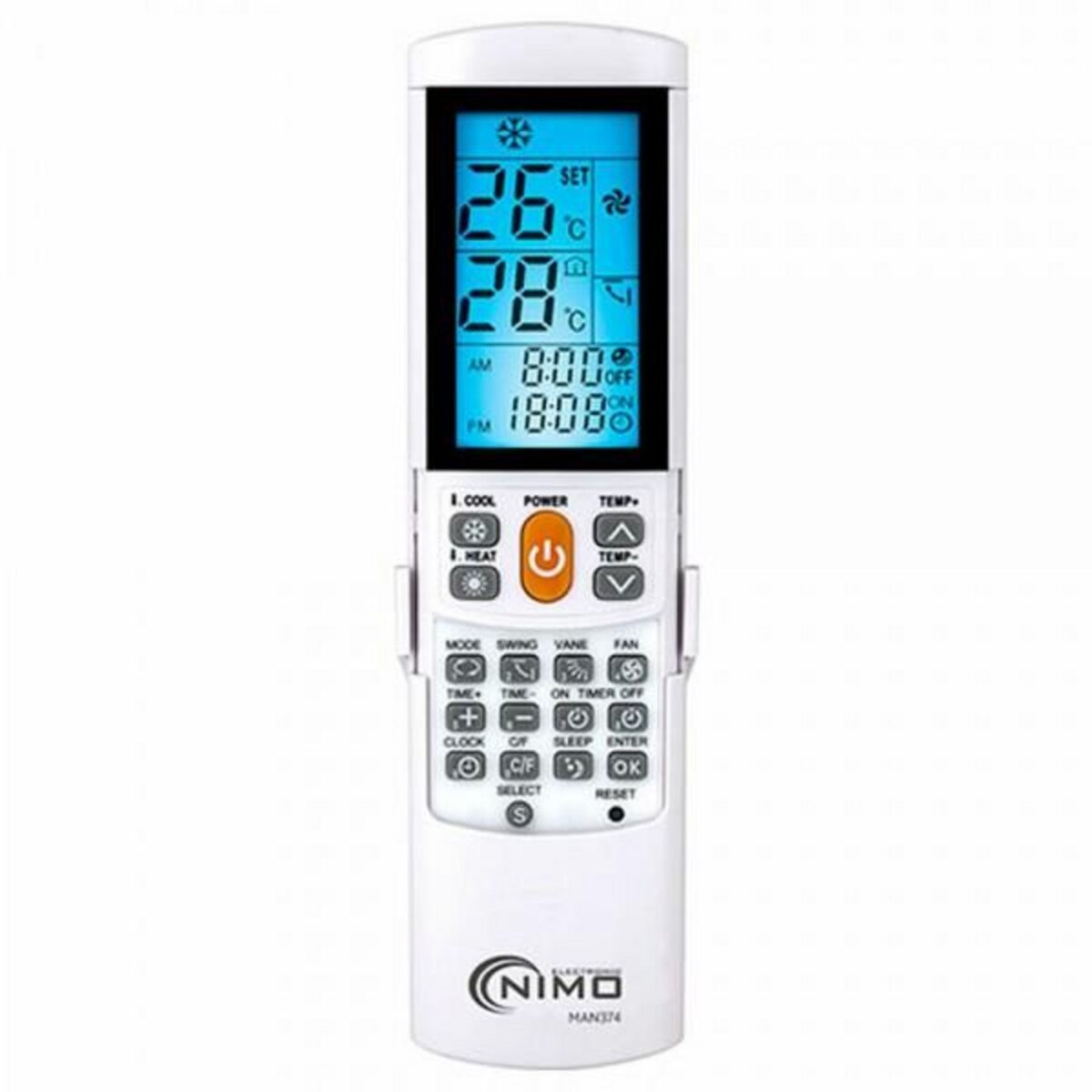 NIMO Chronothermostat pour Air Conditionné NIMO