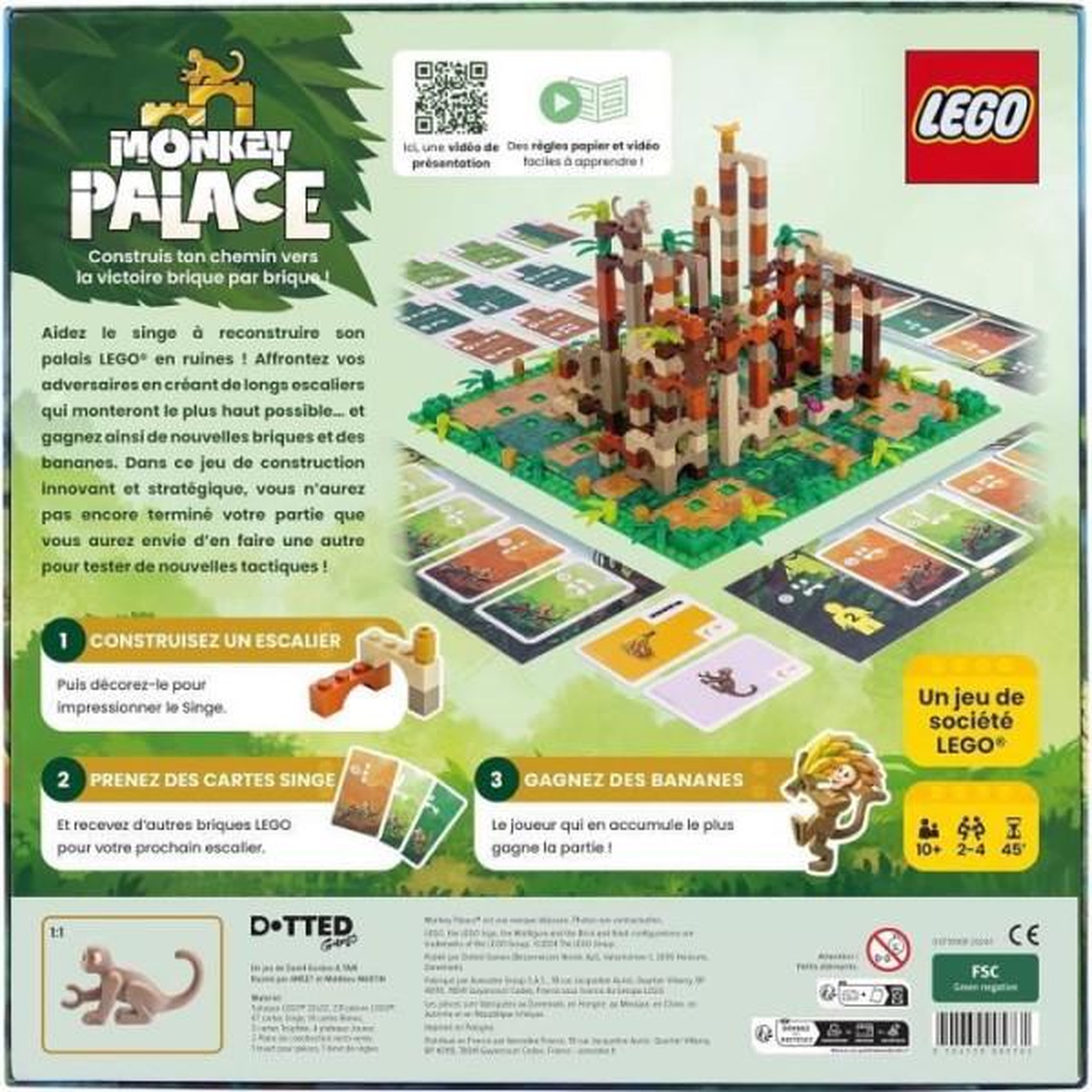 Voir la diapositive 3 : Asmodee Jeu de stratégie Asmodee Monkey Palace