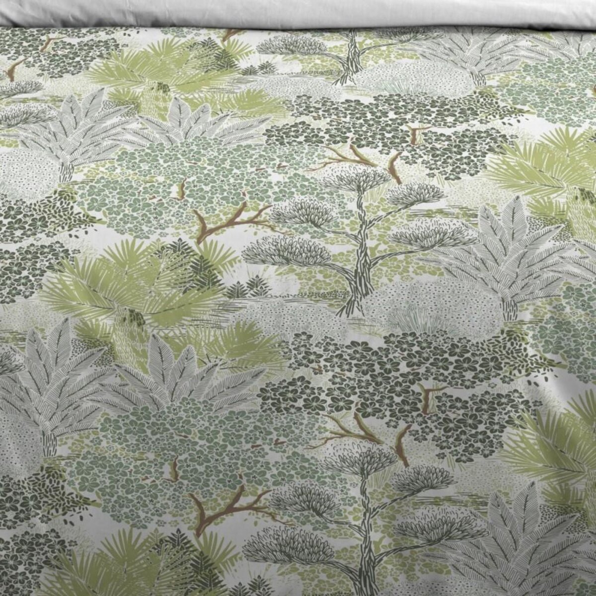 STOF Housse de couette 240x220 MERLIN + 2 taies coton 57 fils