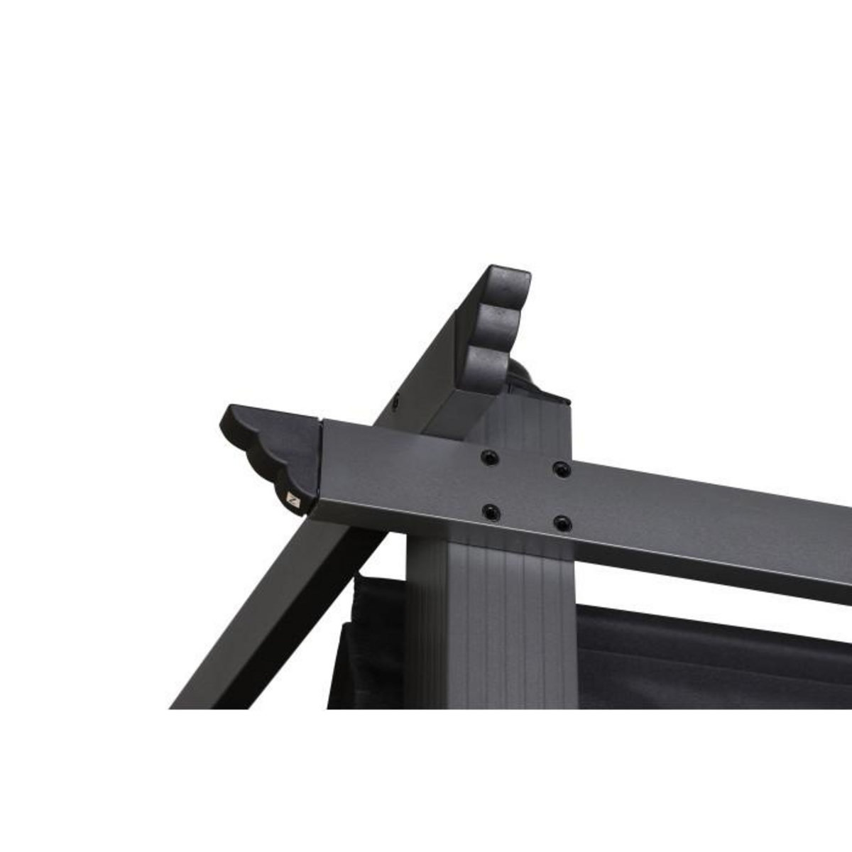 Paris Prix Pergola Avec Toit  Lazio  395cm Noir