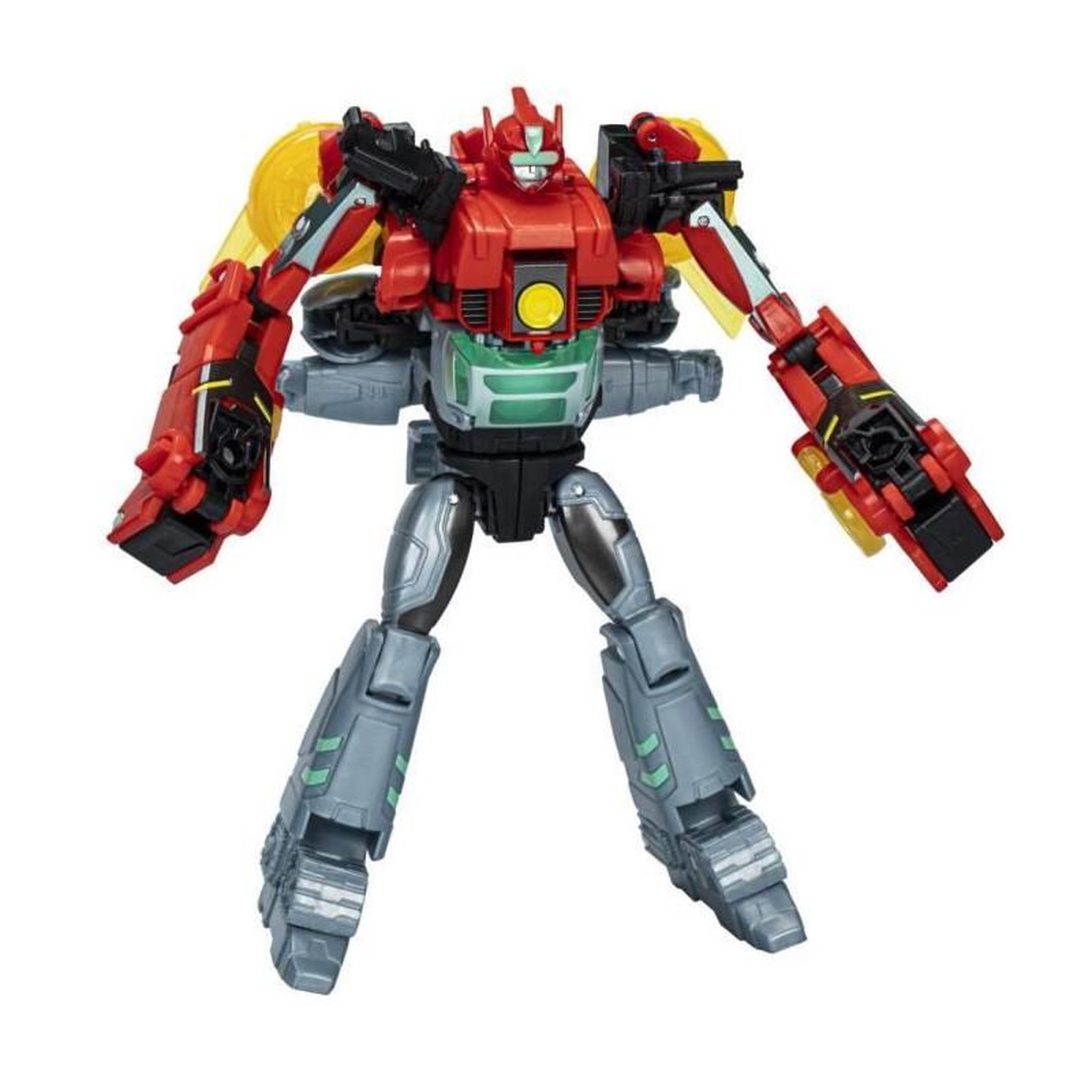 Voir la diapositive 2 : TRANSFORMERS Figurines Transformers Earthspark Cyber-Combiner Terran Twitch et Robby Malto