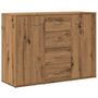 Voir la diapositive 2 : VIDAXL Buffet chene artisanal 88x30x64 cm bois d'ingenierie
