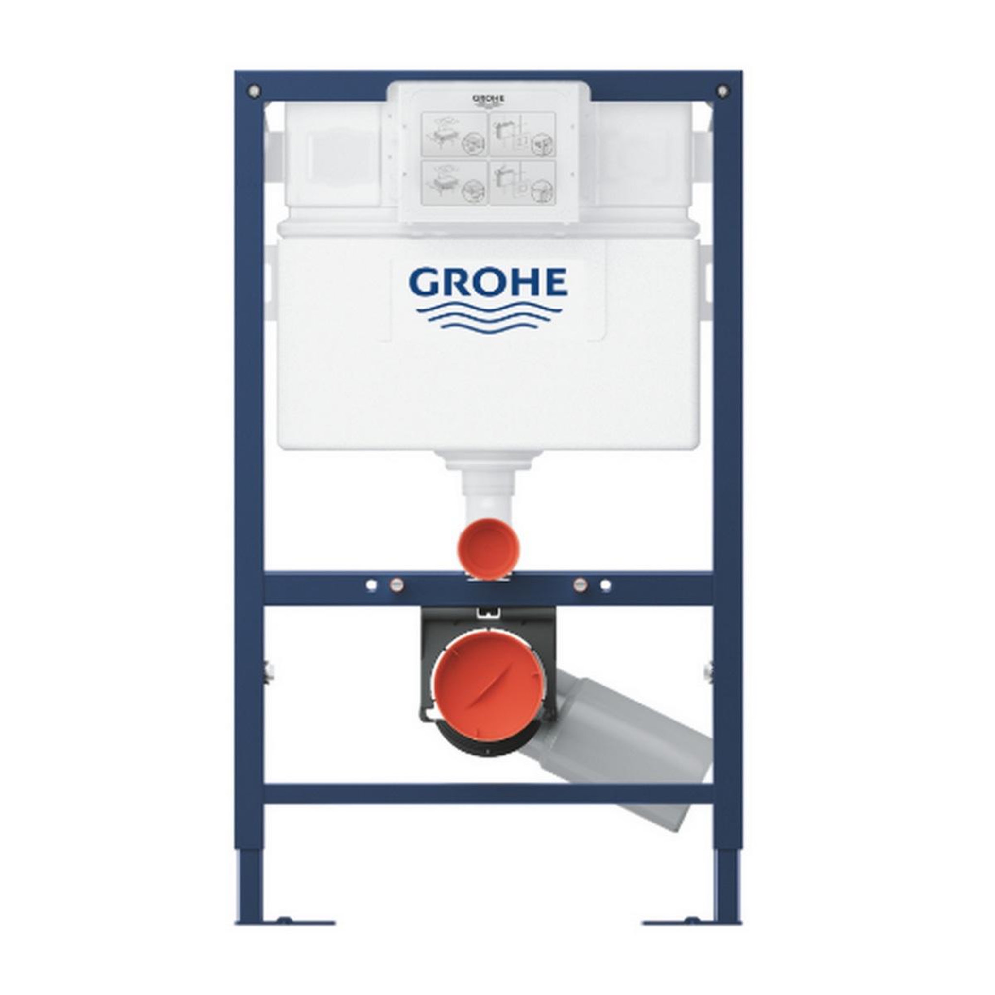 Voir la diapositive 2 : Grohe Bâti support pour wc 0.82 m - 38587000