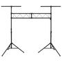 Voir la diapositive 4 : VIDAXL Support de lampe 338x115x(180-300) cm Acier
