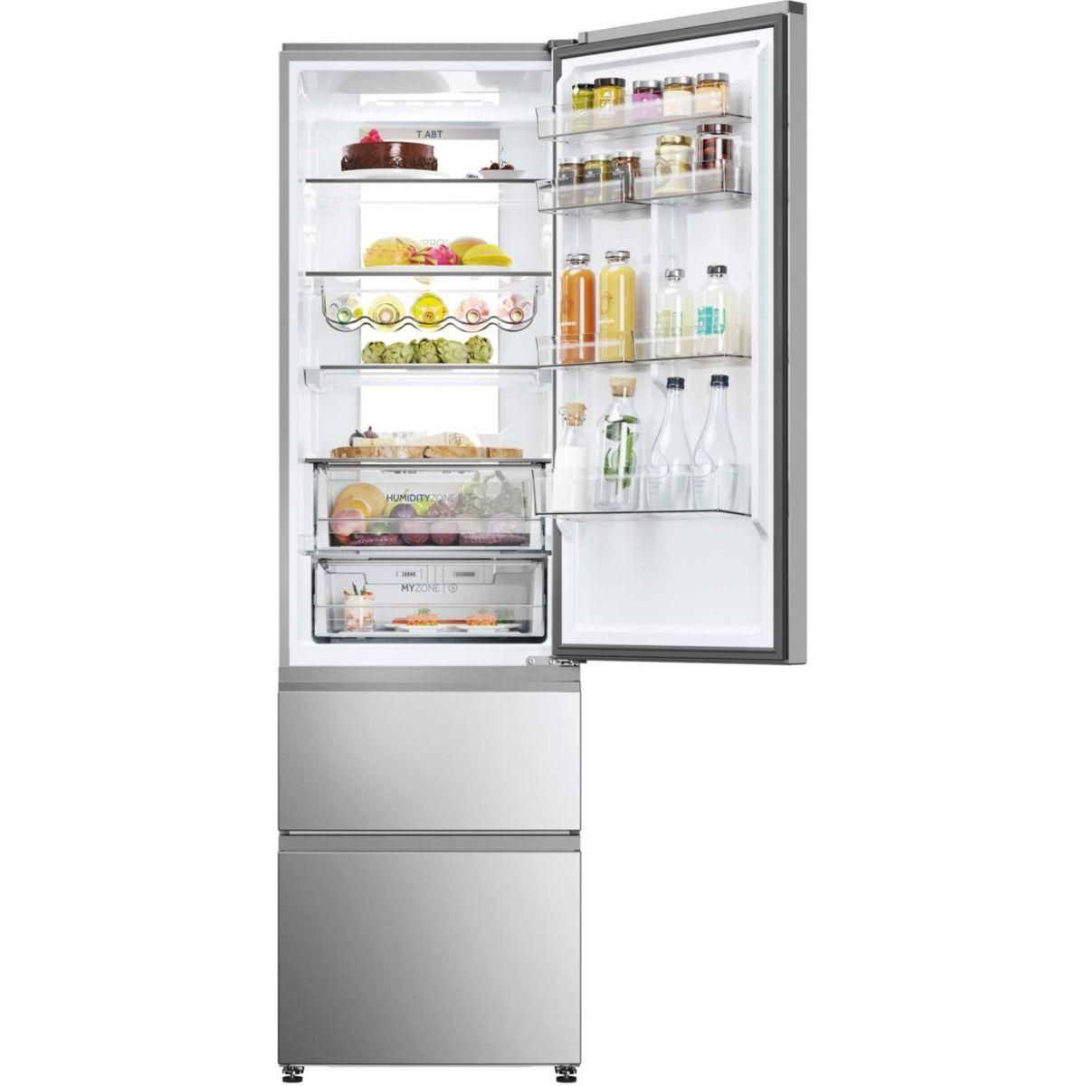HAIER Réfrigérateur combiné HTW7620ANMG