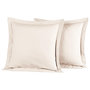 Voir la diapositive 1 : Sensei Maison Lot de 2 taies d'oreiller en percale de coton SOFT PERCALE